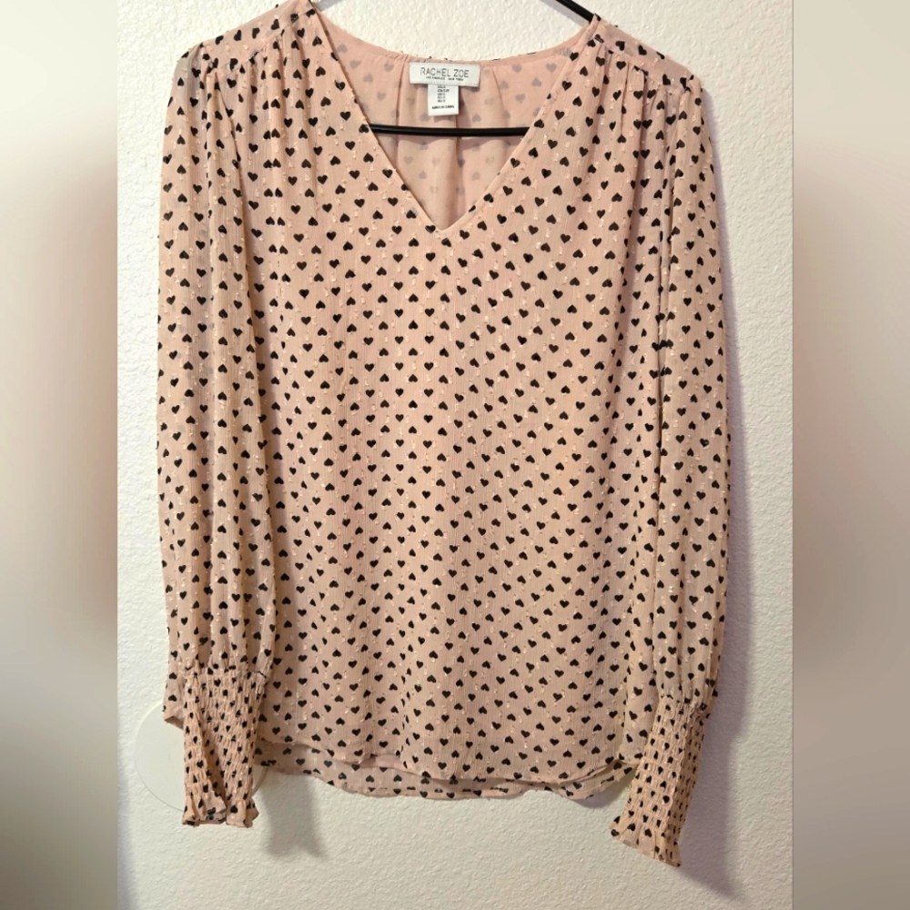 Women's Long Sleeve Top Hearts 💓